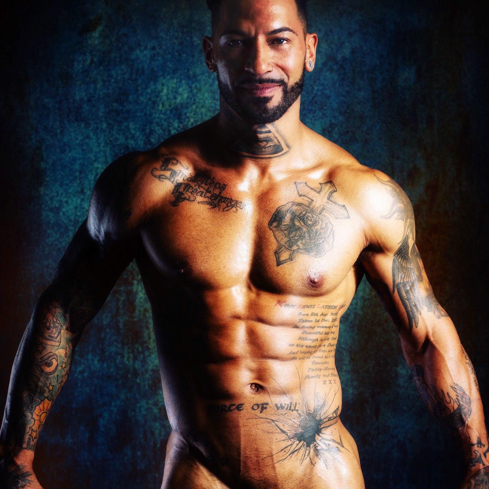 male strippers from the Dreamboys male strip club | Leo Richards